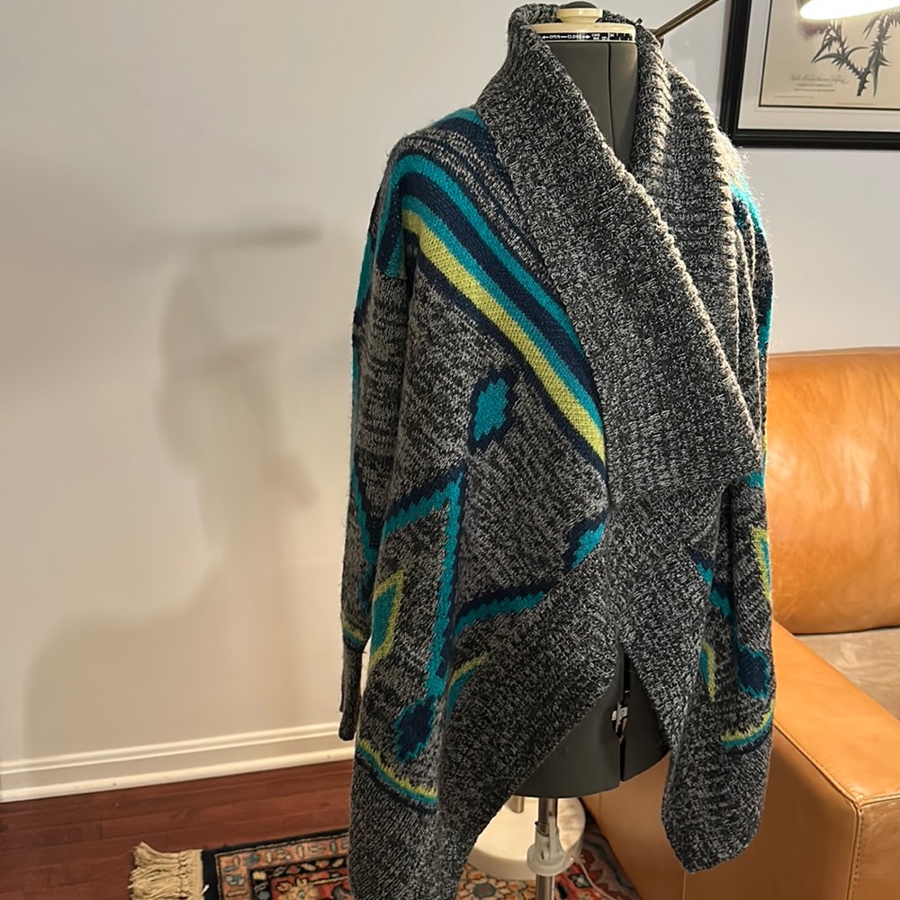 ROXY Sweater with Diamond 💎 Pattern Sz: XS